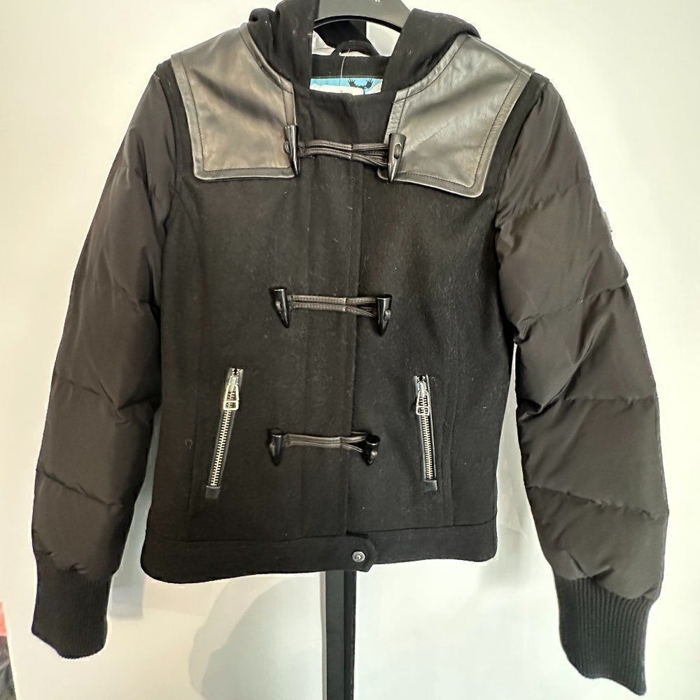 Rare 𝅺NWT Moose Knuckles Military Style Warm Bomber Jacket, Size S